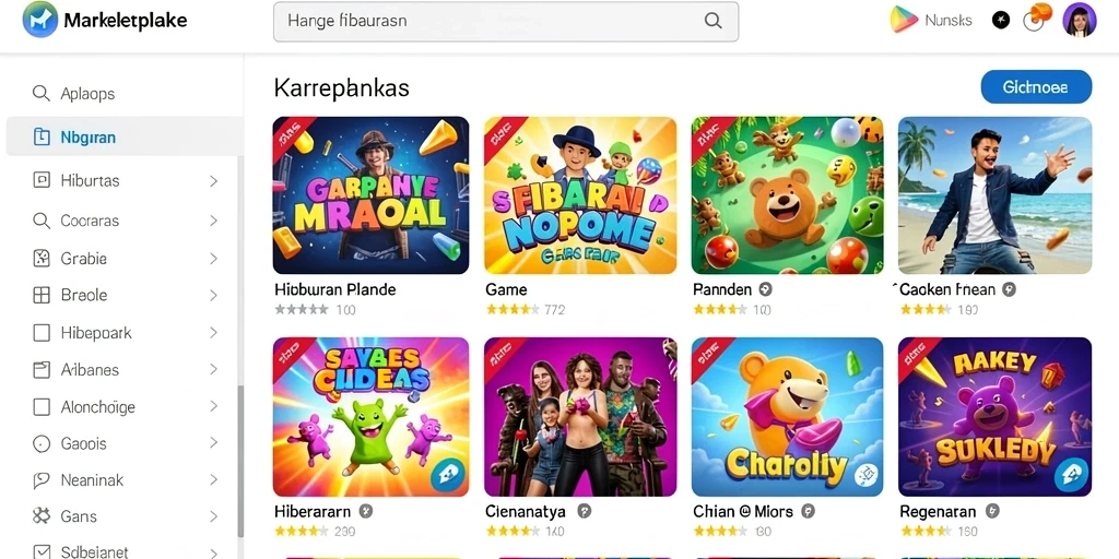 Tampilan antarmuka pengguna yang intuitif dan menarik.