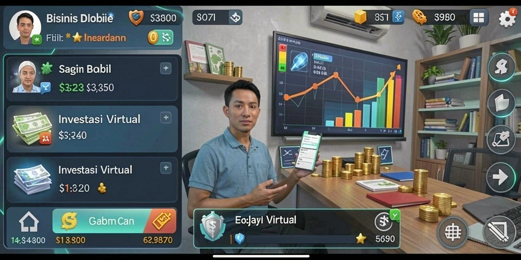 Tampilan utama BOBATOTO dengan menu interaktif.