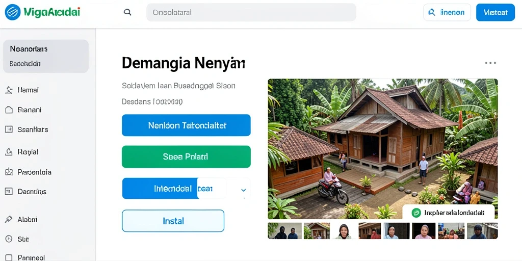 Tampilan antarmuka yang modern dan intuitif.