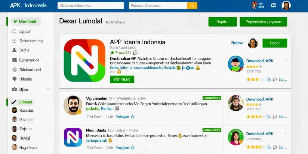 Tampilan awal yang menarik dan interaktif.