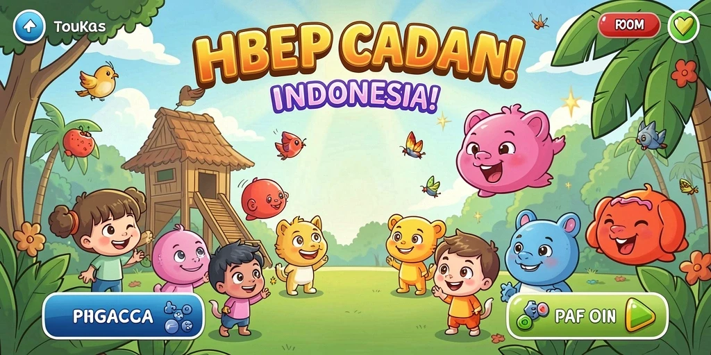 Tangkapan layar menampilkan petualangan mendebarkan di dalam game.
