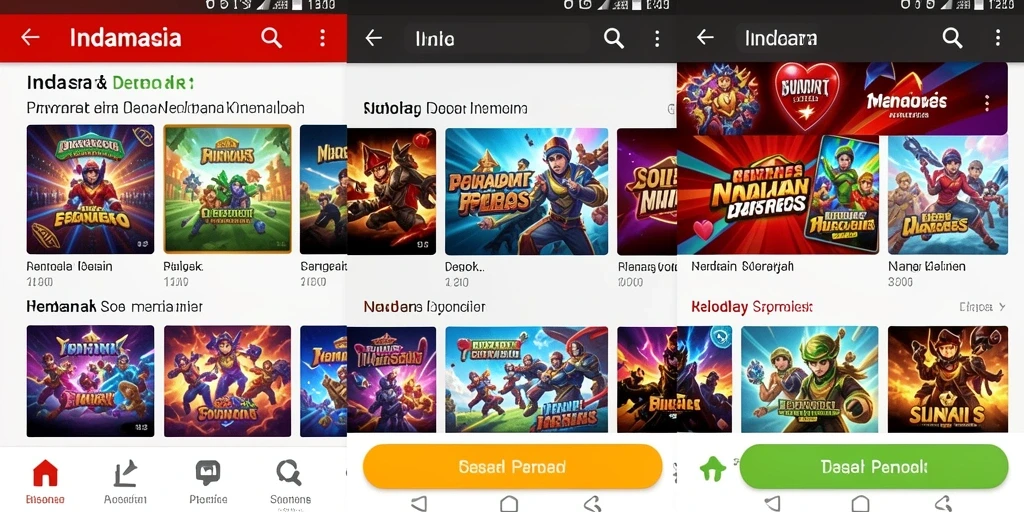 Tampilan antarmuka yang menarik dan intuitif.