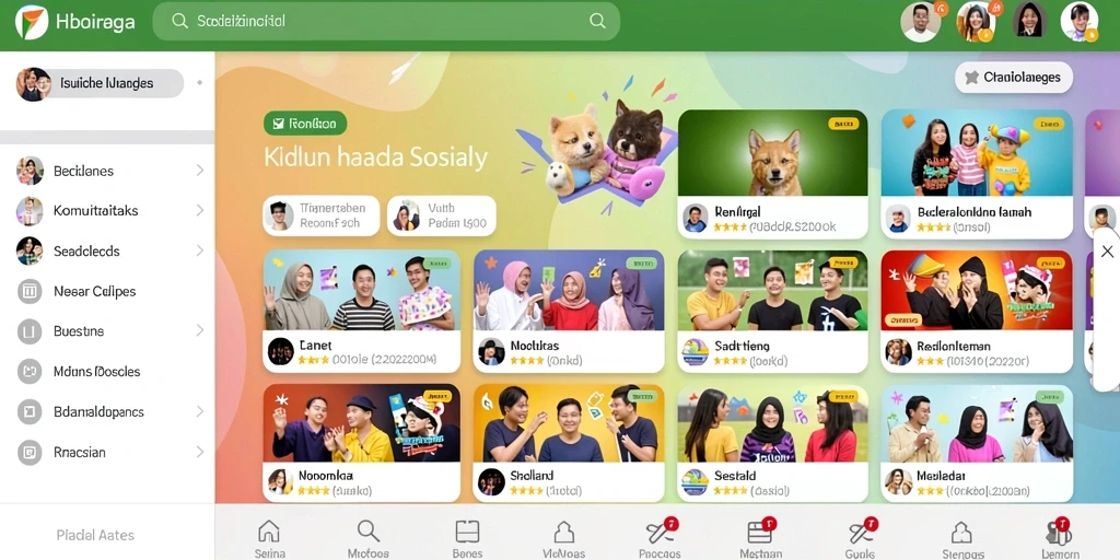 Tampilan antarmuka pengguna yang ramah dan mudah dinavigasi.