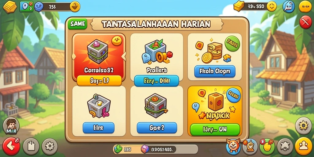 Screenshot KOPLO77 menampilkan antarmuka permainan yang menarik.