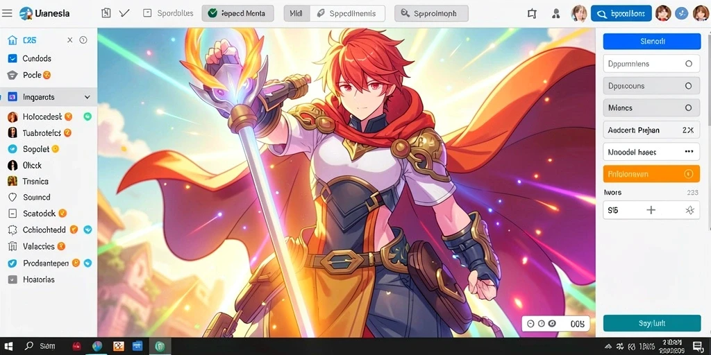 Tampilan awal yang menarik dan user-friendly.