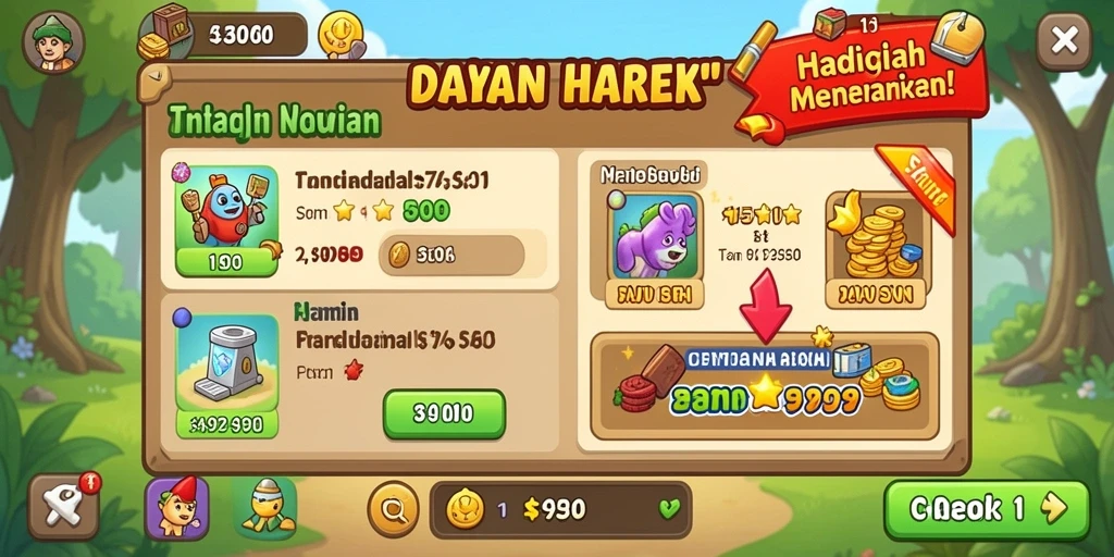 Tampilan antarmuka yang menarik dan mudah digunakan.