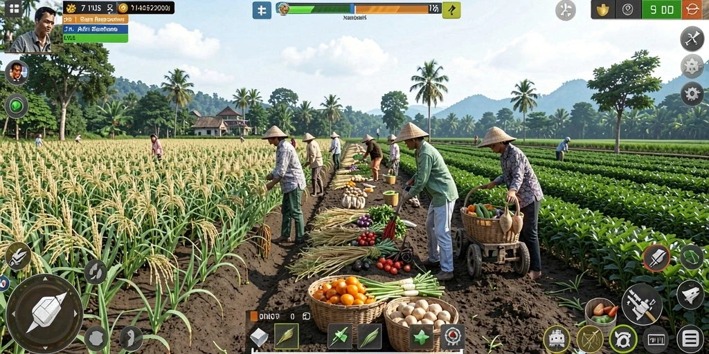 Tampilan utama dengan antarmuka yang menarik.