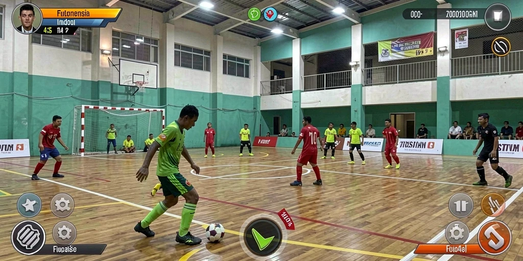 Tampilan awal game yang memukau dan interaktif.