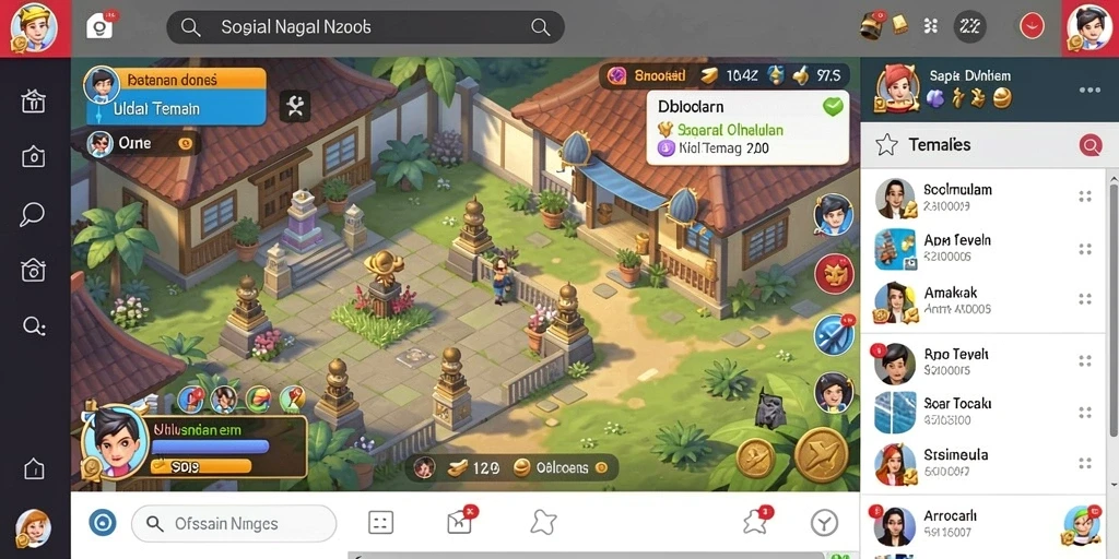 Tangkapan layar permainan slot yang menarik.