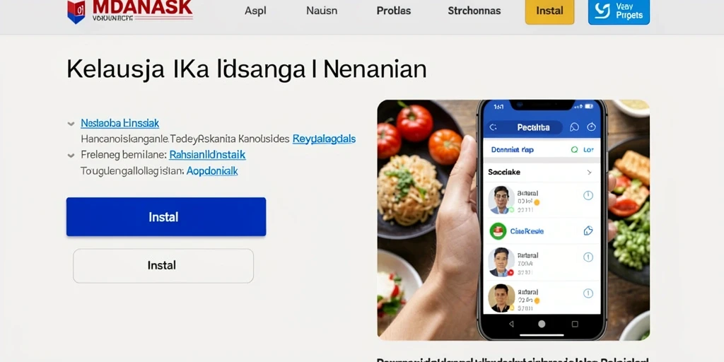 Tampilan antarmuka yang sederhana dan menarik.