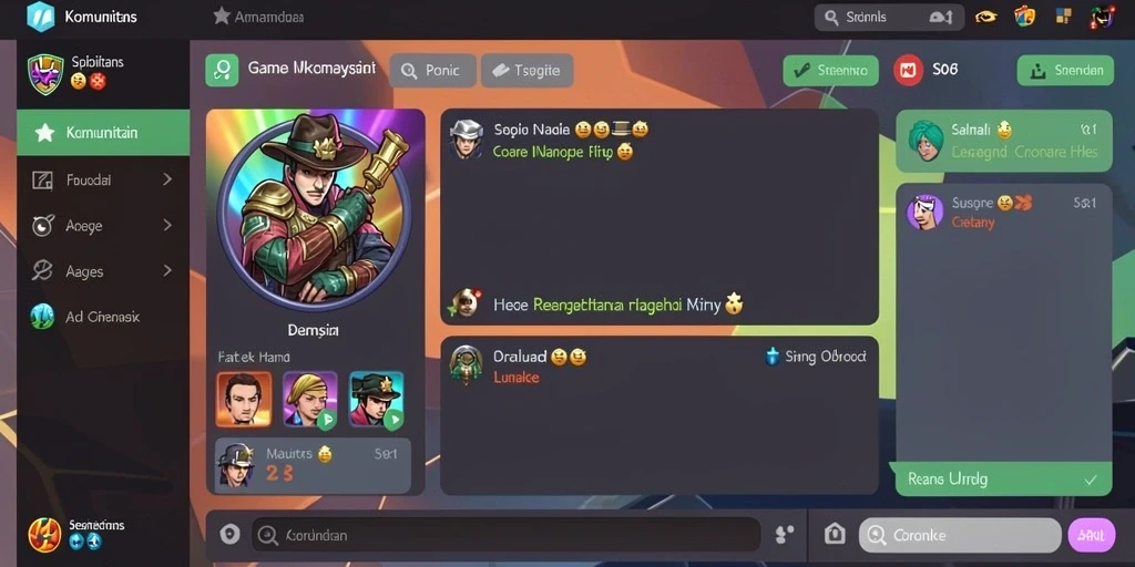 Tampilan antarmuka utama yang intuitif dan menarik.