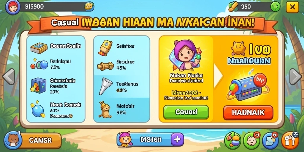 Tangkapan layar menampilkan karakter utama dalam pertempuran epik.
