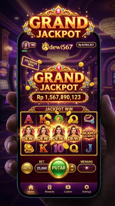 Pratinjau antarmuka dewi567 — aplikasi APK resmi Android v3.9.8