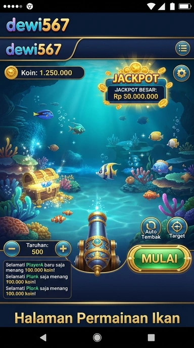 Galeri pratinjau visual dewi567 build APK resmi terbaru